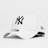 New Era Baseball-Cap 9Forty League Basic MLB New York Yankees weiß