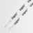 SNIPES Basic Logo Rapport 120cm bianco