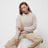 Urban Classics Wide Oversize Sweater beż