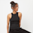 Urban Classics Racer Back Rib Top czarny