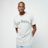 Mister Tee Los Angeles Wording Tee grijs