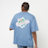 New Era MLB World Series Oversized Tee Los Angeles Dodgers blauw