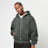 Karl Kani Autograph Heavy Sweat OS Ziphoodie grijs