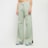 Nike   Sportswear Phoenix High-Rise Logo Wide Leg Pants groen