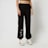 Felicious Regular Sweatpants Rhinestones czarny