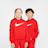 Nike   Sportswear Club+ Hoodie czerwony