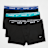 Nike   3 PACK - Everyday Cotton Stretch Trunk noir