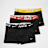 Nike   3 PACK - Everyday Cotton Stretch Trunk noir