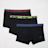Nike   3 PACK - Everyday Cotton Stretch Trunk noir
