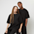 SNIPES Small Logo Essential Oversized Tee noir