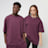 SNIPES Small Logo Essential Oversized Tee violeta