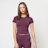 SNIPES Small Logo Essential Baby Tee violeta