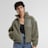Urban Classics Sherpa Mix Jacket groen