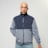 Urban Classics Colour Block Polar Fleece Jacket azul