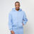 Urban Classics Fluffy Zip Hoody bleu