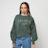 Nike   Sportswear Phoenix Fleece Logo Crew zielony