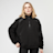 Pegador Bonny Teddy Fabric Mix Halfzip noir