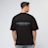 Pegador Colne Logo Oversized Tee noir