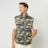 SNIPES Small Logo Camo Light Puffer Vest camuflaje