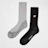 New Balance 2 PACK - Low Gauge Crew Socks grau