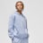 Jordan Brooklyn Fleece Pullover blauw
