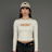 SNIPES S Cube Cut Out Longsleeve bege