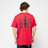 adidas Originals Trefoil Backprint T-Shirt czerwony