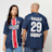 Nike   Barcola / No. 29 / PSG Nike Home Stadium 2024/25  plava
