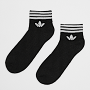 Unselected, adidas Originals, 3 PACK - adicolor Trefoil Ankle Socks, black (Sold-out)