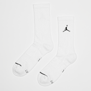 Unselected, Jordan, 3 PACK - Everyday Max Crew Socks, white