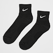 Selected, Nike, 3 PACK - Everyday Cushioned Training Ankle Socks, black