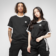 Unselected, adidas Originals, adicolor 3-Stripes T-Shirt, black