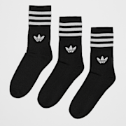 Niewybrane, adidas Originals, adicolor Crew Socken  (3 Pack), czarny (Wyprzedane)