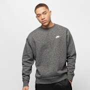 Geselecteerd, Nike, Sportswear Club Fleece Crew, grijs (Uitverkocht)
