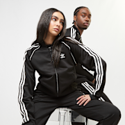 Selected, adidas Originals, adicolor Superstar Trackjacket, black