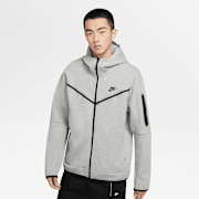 Niet geselecteerd, Nike, Sportswear Tech Fleece Full-Zip Hoodie, grijs (Uitverkocht)