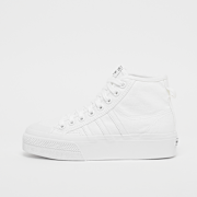 Niet geselecteerd, adidas Originals, Nizza Platform Mid Sneaker, wit (Uitverkocht)