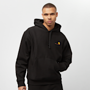 Unselected, Carhartt WIP, Hooded American Script Sweatshirt, black (Sold-out)