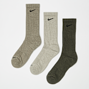Niet geselecteerd, Nike, 3 PACK - Everyday Plus Cushioned, beige (Uitverkocht)
