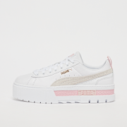 Unselected, PUMA, Mayze Lth, white (Sold-out)