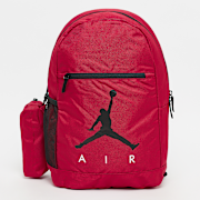 Selected, Jordan, Air School Backpack With Pencil Case, red