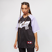 Niet geselecteerd, FUBU, New Jersey Baseball Jersey, roze (Uitverkocht)