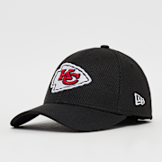 Niet geselecteerd, New Era, 39Thirty Diamond Era NFL Kansas City Chiefs, zwart (Uitverkocht)