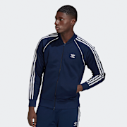 Geselecteerd, adidas Originals, adicolor Superstar Slim Trainingsjack, blauw (Uitverkocht)