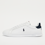 Unselected, Polo Ralph Lauren, Heritage Court II Leather Sneaker, white