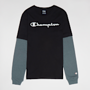 Niet geselecteerd, Champion, Long Sleeve T-Shirt, blauw (Uitverkocht)