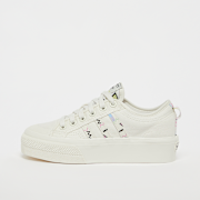 Geselecteerd, adidas Originals, Nizza Platform Sneaker, wit (Uitverkocht)