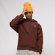 Unselected, Carhartt WIP, Hooded American Script Sweatshirt, brown (Sold-out)