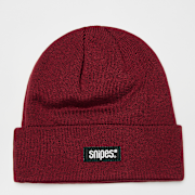 Unselected, SNIPES, Woven Label Beanie, Red (Sold-out)