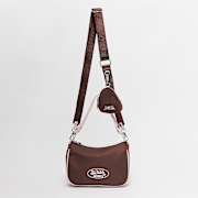 Unselected, Von Dutch Originals, Kacey Nylon Crossbody Bag, brown (Sold-out)